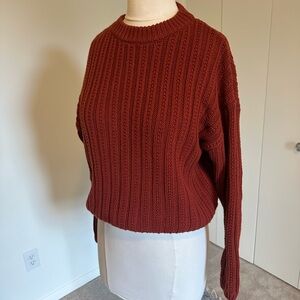 Women's Rust Sweater